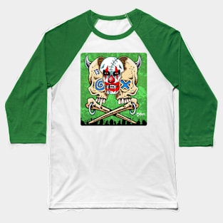 Clown in my Head Baseball T-Shirt